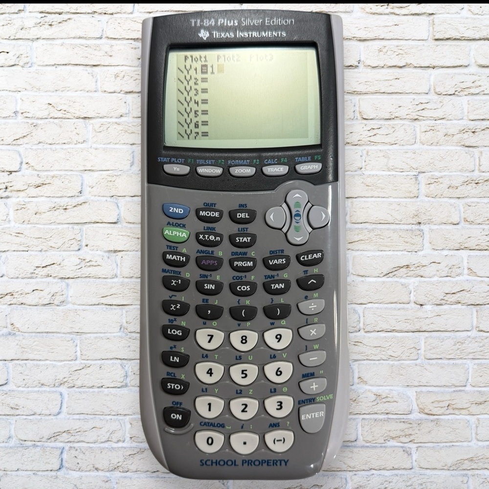 Texas Instruments TI-84 Plus Silver Graphing Calculator